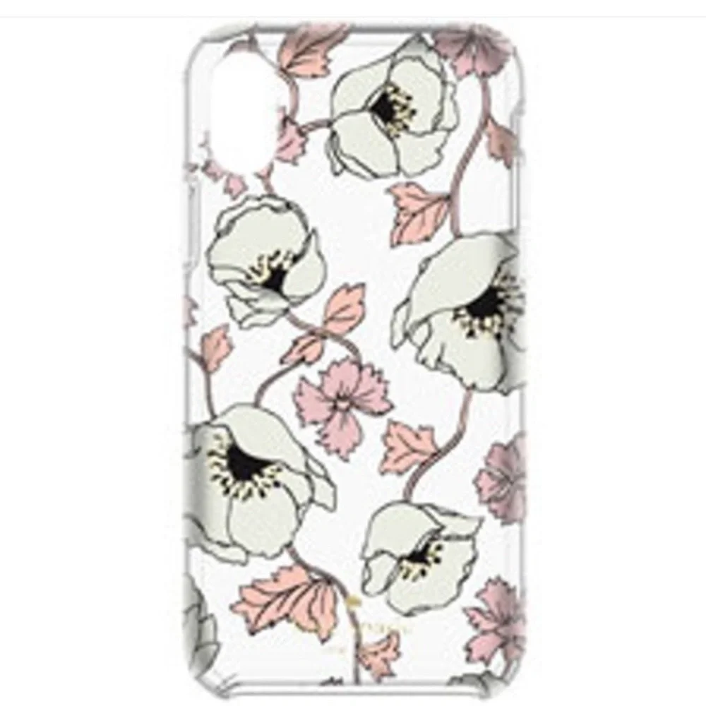 Kate Spade Floral IPhone X Hardshell case NIB